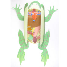 Load image into Gallery viewer, frog dissection origami organelle