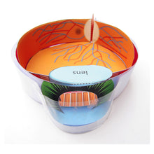 Load image into Gallery viewer, origami eye front view