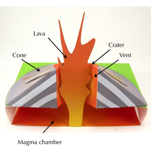 volcano origami organelle